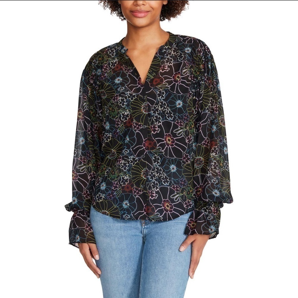 NWT Steve Madden Camella Blouse Size S